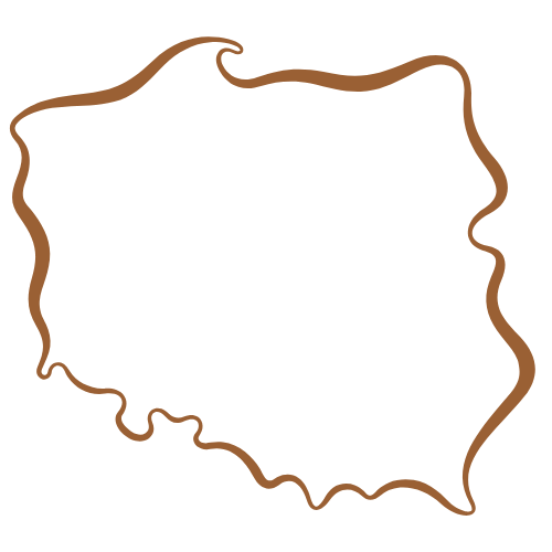 Mapa Polski - Dostawa