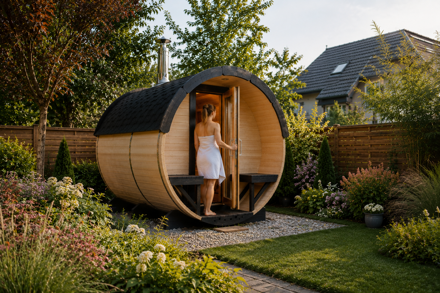Sauna Beczka
