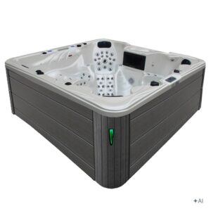 SPA703A – Cappuccino / Ciemno-szare drewno